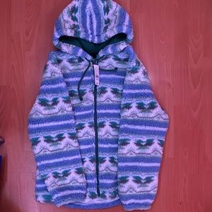 PacSun Sherpa Full Zip Jacket